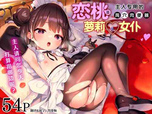 Download Komomo wa Goshujinsama Senyo no Ryoana Nikubenki Loli Maid | 恋桃是主人专用的两穴肉便器萝莉女仆