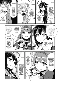 Page 35 of Zenkou 3-bai Kanmusu Shiratsuyu to Gas More Chinjufu Futatabi