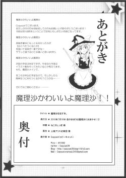 Page 17 of Marisa wo Okasu Hon.