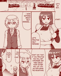 Page 6 of The demon king and the holy pristess