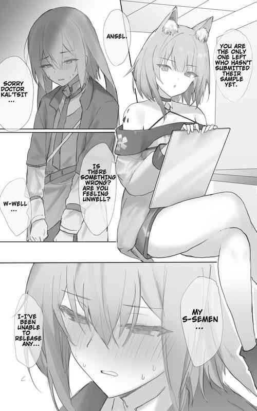 Download Rhodes Kenkou Shindan de Kentai o Nekosogi Shiboritorarechau Hanashi | A Story About a Specimen Being Extracted During a Health Checkup at Rhodes Island