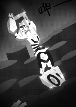 Page 6 of Transformers animated doujinshi《MISUNDERSTAND》beewasp R-18