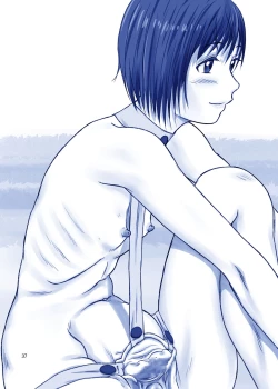 Page 37 of Issho ni Kaisuiyoku ni Itta Ko wa Chou Daitan na Mizugi Sugata de Onnanoko no Nakami ga Marumie Joutai desu