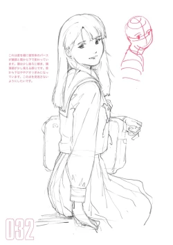 Page 34 of Toru Yoshida Tips for drawing women in 10 minutes 270 Uniforms