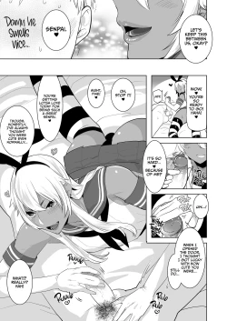 Page 4 of Kasshoku Otokonoko DeliHeal no Erohon ~Yattekita Shimakaze-kun wa Daigaku no Charai Kouhai de――?! Hen | Tan Crossdressing Call Boy