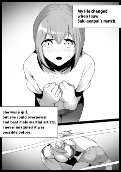 Page 2 of Akogare no Senpai no Mae de, Kouhai Wrestler ni Kaeriuchi ni Sare, Kutsujokuteki ni Make o Mitomesaserareta Hanashi. | Crushed by her Kouhai: Defeated and Disgraced before her Beloved Senpai