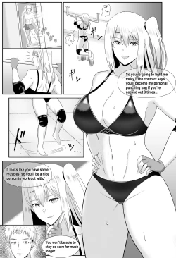 Page 2 of Taiman! I Can't Let Saki Beat Me!