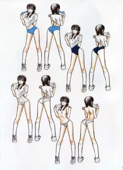 Page 8 of T2 ART WORKS Genga&Roughshuu