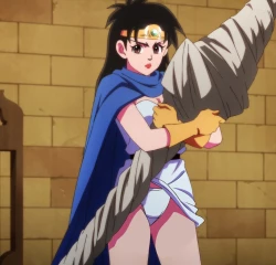 Page 2 of Dragon Quest: The Great Adventure of Dai stripped-down Photoshop