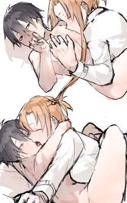 Page 2 of Kirito x SAO girls futa