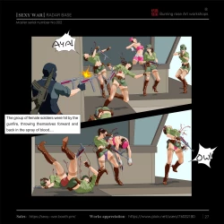 Page 28 of SEXY WAR Ⅱ RADAR BASE（English)