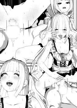 Page 42 of Bonyuu Mama Maid wo Futari mo Yatocchatte Musume-chan Maid Yori Muchuu de Bonyuu SEX!