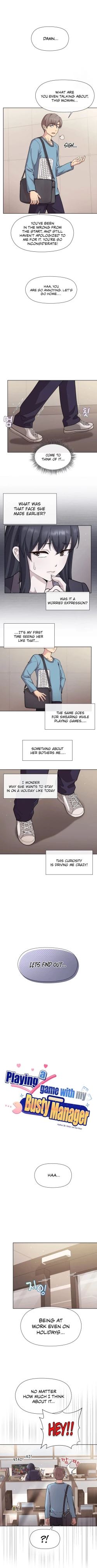 Page 13 of Playing a Game With My Busty Manager