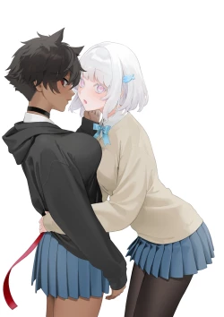 Page 1 of Yuri JK defeated by Ojisan's cock