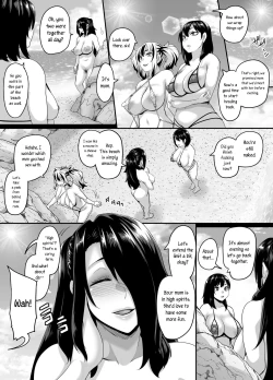 Page 71 of Kazoku Ryokou wa Yarimoku Beach de Sex Zanmai 3Mom edition~