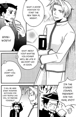 Page 3 of Ace Attorney DJ - HighSchool Bebop