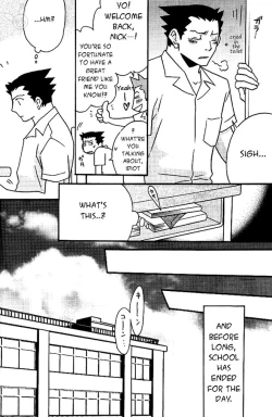 Page 9 of Ace Attorney DJ - HighSchool Bebop