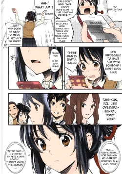 Page 27 of Kimi no Na wa.Mitsuha Miyamziu & Teshigawara Katsuhiko