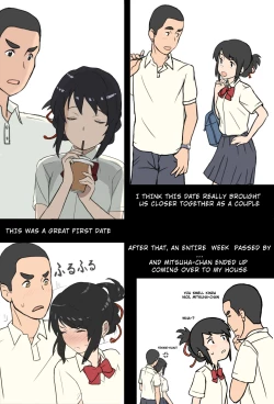 Page 58 of Kimi no Na wa.Mitsuha Miyamziu & Teshigawara Katsuhiko