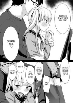 Page 9 of Rachirare Shoujo wa, Manga no Naka de __. Chinatsu Hen