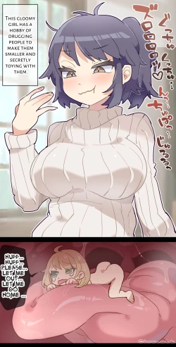 Page 1 of Gloomy Woman  VORE