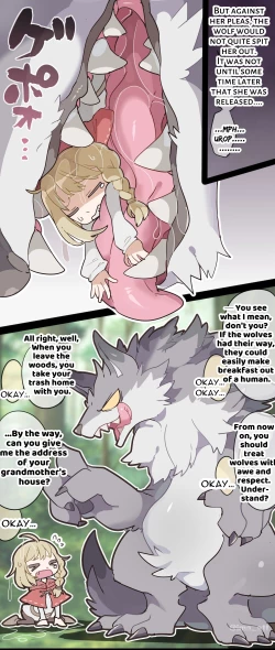 Page 6 of The Wolf VORE Little Red Riding Hood