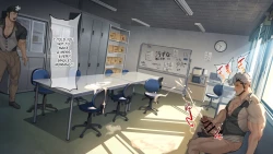 Page 4 of Muscle Cafe Extra: A day in the life of Tsuitachi