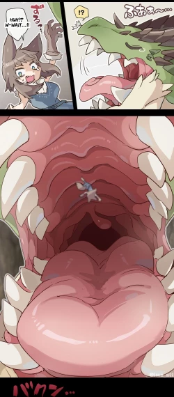 Page 2 of Giant Dragon Unaware VORE