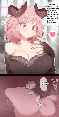 Page 1 of Giantess Demon VORE