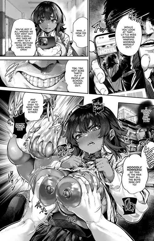 Download Ojisan wo Omocha ni Shite Kasshoku Musume wa Ojisan no Omocha ni Naru. | Dark-Skinned Girl Taking Advantage of Old Men Gets the Tables Turned On Her