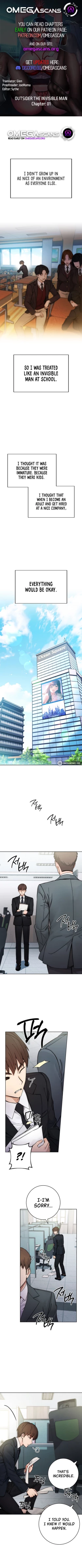 Page 2 of Outsider: The Invisible Man