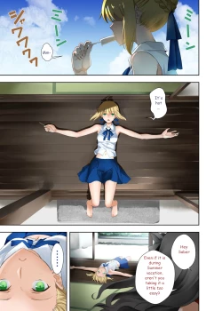 Page 1 of Saber's Summer Vacation