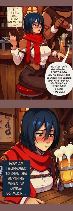 Page 2 of Mikasa Debauched Life