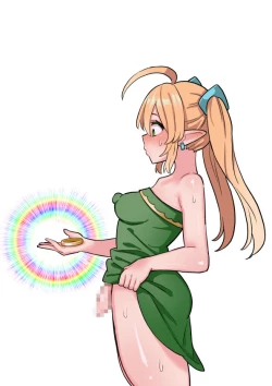 Page 2 of Tanshou Houkei Futanari Hobbit Shoujo ga Mahou no Yubiwa de Kyokon Seiyoku Monster ni naru Hanashi #1-2