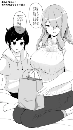 Page 4 of Toshiue Onee-chan to H na Adult Goods Review