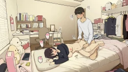 Page 29 of Kazoku zaitaku-chu demo jibun no heya de nantoka sekkusu suru gakusei jidai