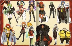 Page 17 of Rance 3Settei Shiryou Rough Gashuu