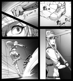 Page 1 of Cells at Work Belly Punch
