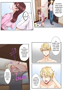 Page 35 of "Okusan no Ana, Ore no de Fusai de Agemasu ne?" Yokkyuu Fuman na Hitozuma ga Rinjin Ryuugakusei no XL Chinpo ni Ochiru made... 19