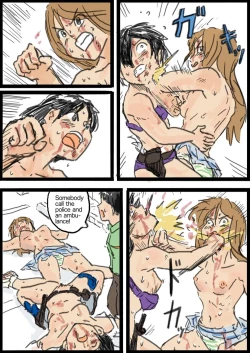 Page 10 of Policewoman VS Delinquent Girl