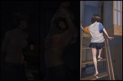 Page 120 of Shokushu no Naedoko-ka Haramibukuro Hitozuma to Otto ga Onanishiteiru toki ni UMA no Shokushu ni Nikutai Kaizousare Kyousei Shussan