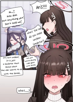 Page 9 of Kivotos Gravure #03: Sensei simulator