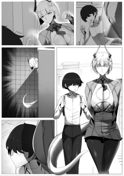 Page 26 of おそわれ！デカチチボーイッシュ竜娘!!