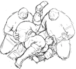 Page 25 of Anguish Battle+ site sketches