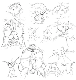 Page 71 of Anguish Battle+ site sketches