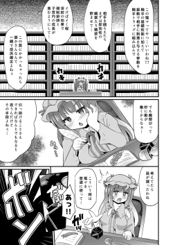 Page 4 of patchouli Naedoko Zecchou Den shokushu de Daimonzetsu