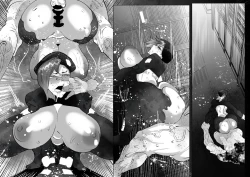 Page 8 of SFホラーな世界で負けちゃう軍人女性