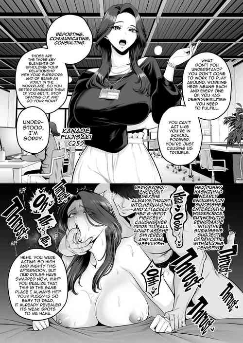 Download Dokushin PowerHara Onna Joshi, Ikemen Chinpo-kun ni Mesu ni Sareru