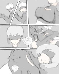 Page 4 of 2b x 9s hentai comics