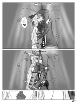 Page 25 of 【鲸博纯爱】斯卡蒂与博士の酒后小故事（明日方舟同人H·啥都会点的屑吉良著）